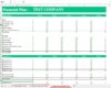 Startup Financial Plan Template - Templarket.com